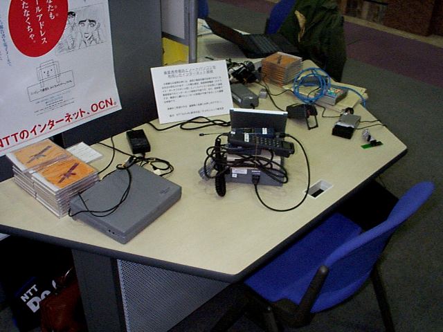 System on a table